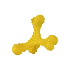 undefined - Juguete De Hueso De Goma Natural Para Perros Con Limpieza Dental Y Sabor Carnoso
