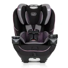 EVENFLO - Silla de Bebé para Carro EveryFit All4One 3 en 1 Rosa Augusta