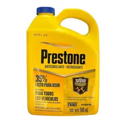 PRESTONE - Refrigerante 35% Amarillo 1 Litro