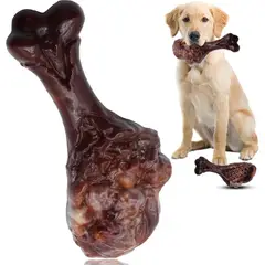 undefined - Juguete Masticable Para Perros Con Sabor A Tocino Y Diseño Resistente De Nailon