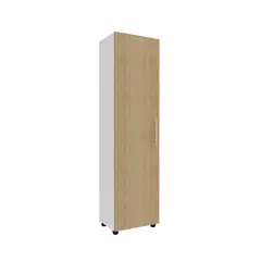 BERTOLINI - Alacena Despensa Cocina Una Puerta 4 Entrepaños 160X42X31Cm En Mdp 4 Puertas Rovere
