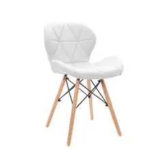 BONNO - Silla Comedor Mariposa Blanco