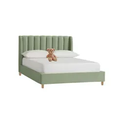 EKONOMODO COLOMBIA - Base Cama con Espaldar Semidoble Infantil Bony 120x190x115 Verde