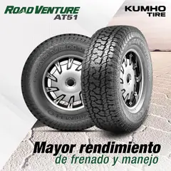 KUMHO - Set X 2 Unds Llanta 305/70R16 10Pr 124R At51