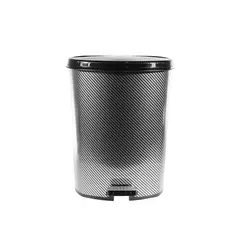 ESTRA - Caneca Plástica Pedal Iml 20 Litros Granito