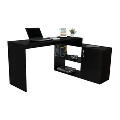 RTA DESIGN - Escritorio Axis 1 Puerta 76.5x151.5x116.5cm Wengue
