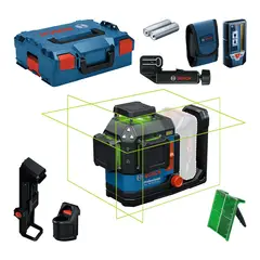 BOSCH - Nivel Láser 120 m Línea Verde Gll 18v-120-33 Cg