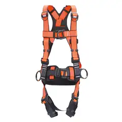 DINAMIK - Arnés de Cuerpo Completo para Trabjo En Alturas. 4 Puntos de Anclaje. Herraje Dieléctrico. Construcción En «h»