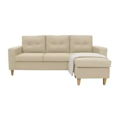 HIGH CLASS - Sala en L cielo 190x80x80 cm Beige