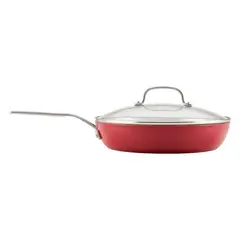 FARBERWARE - Sartén con Tapa 31cm Aluminio Forjado Antiadherente Cerámico Kitchenaid