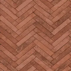 MARBURG - Papel de Colgadura Reddish Chevron Wood 5.3M2