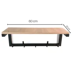 FERRUM - Perchero Repisa Kaan