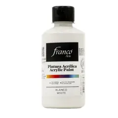 FRANCO ARTE - Pintura Al Frio Blanco 250 ml