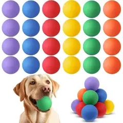 undefined - Pelotas De Tenis Para Perros Paquete De Veinticuatro Para Juegos Y Entrenamiento