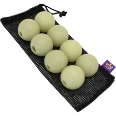 undefined - Pelotas Brillantes Para Perros Tamaño Mediano Paquete De Dos Con Rebote Alto