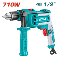 TOTAL TOOLS - Taladro Percutor 13 mm 1/2 Pulgada 2800RPM 710W 110V