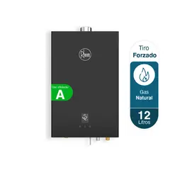 RHEEM - Calentador 12Lt Gas Natural Tiro Forzado Wifi