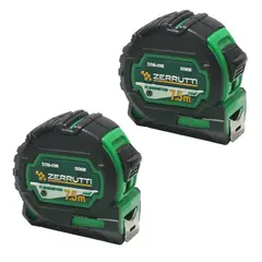 ZERRUTTI - Cinta Métrica de 7.5 m x 25 mm x 2 Unidades