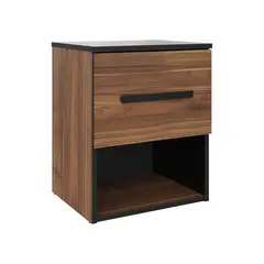 JUST HOME COLLECTION - Mesa Noche Natura 50X40X35.4Cm Gales Wengue