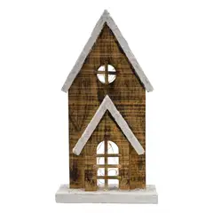 GENERICO - Casa Autor Iluminada Pequeña para Pesebre