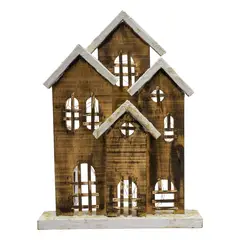 GENERICO - Casa Autor Iluminada Grande para Pesebre