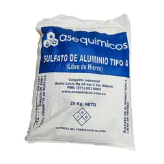 GENERICO - Sulfato Aluminio Tipo A X 25 Kg