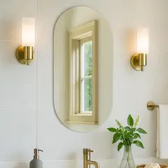 SANDALO - Espejo para Baño Meca 50X100 Cm Ovalado