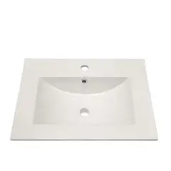 STRETTO - Placa de Lavamanos Ceramico Amelie 60 x 46 cm