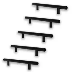 MAXILOCK - Manija T 250 Mm Acero Inoxidable Negro x 50 Unidades