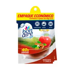 BONAIRE - Gel 40g Repuesto X3 Manzana & Canela