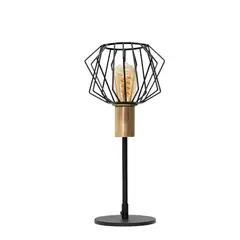 ILUMECO - Lámpara de Mesa Velia 1 Luz E27 Producto Certificado