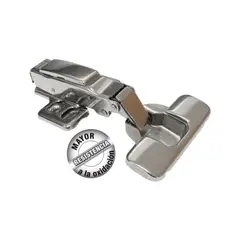 FIXSER - Bisagra Parche Cierre Lento Clip-On Inoxidable 35mm