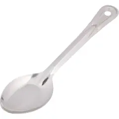 WINCO - Cuchara de Basting de Acero Inoxidable Sólida