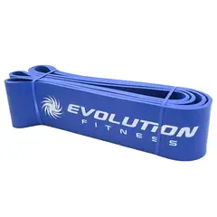 EVOLUTION FITNESS - Banda de Poder Evolution 64 Mm Azul