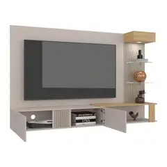 VIRTUAL MUEBLES - Panel de TV Isolde Capri y Fresno Europeo 70"