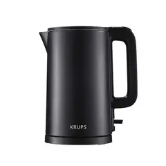 KRUPS - Hervidor Doble Pared 1.5 Litros Krups. Negro 1500 Watts