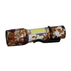 GENERICO - Linterna Recargable USB Impermeable y Duradera