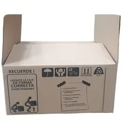 FIXSER - Caja Carton Impresa 41cmx41cmx41cm
