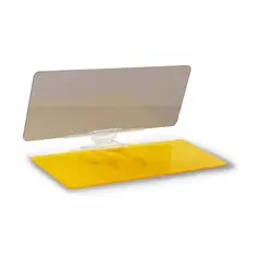 TVNOVEDADES - Visera Antideslumbrante Doble Lente Vizclear Hd Car Visor