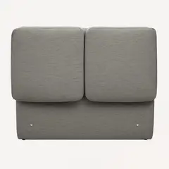 MUEBLES FIOTTI - Cabecero Doble Cojines Ajustables 145x125 cm