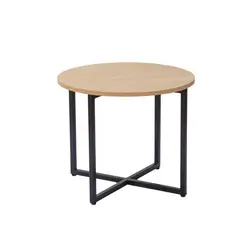 FERRUM - Mesa Auxiliar Circular Praga 40X40X50