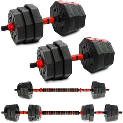 undefined - Juego De Mancuernas Ajustables Roixeeds Para Entrenamiento En Casa
