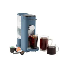 NINJA - Cafetera Individual para Cápsulas y Café Molido Color Azul