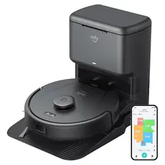 EUFY - Robot Aspirador L60 con Autovaciado y Succión Potente sin Enredos