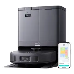 EUFY - Robot Aspirador Inteligente con Trapeador y Autolimpieza Total
