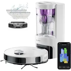 EUREKA - Aspiradora Robot Inteligente con Estación de Autovaciado