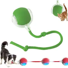 GENERIC - Pelota Interactiva Para Mascotas Con Movimiento Automático Y Sensor De Obstáculos