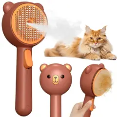 undefined - Cepillo De Vapor Para Gatos Impermeable Con Spray Masaje Y Autolimpieza