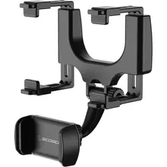SCOSCHE - Soporte para Teléfono Celular con Montaje en Espejo Retrovisor de Automóvil