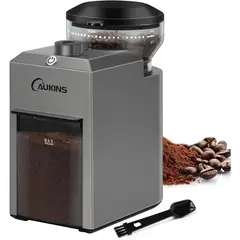 undefined - Molinillo De Café Eléctrico Con Rebabas Ajustables Para Hasta Doce Tazas